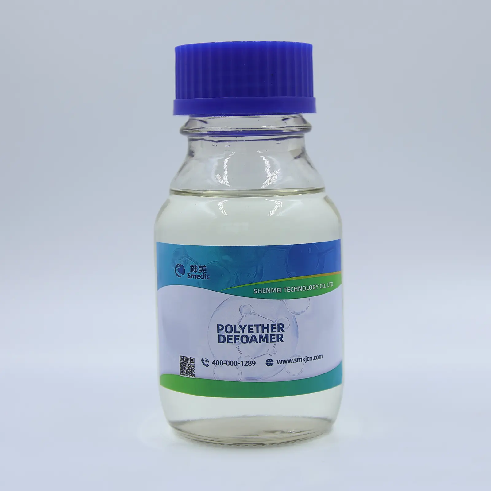 Polyether defoamer for industrial water treatment foam control