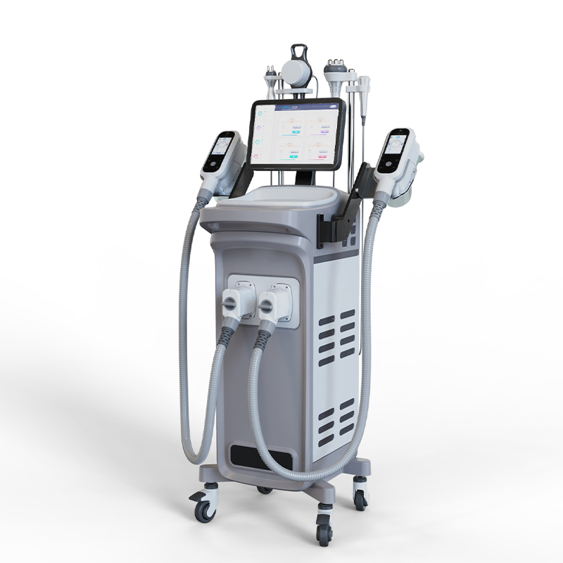 Hot Sale Professional Ultra Lipolysis Cavitation Body Shaper RF 2 Handles Cryo Vacuum Fat Freeze Slimming Machine