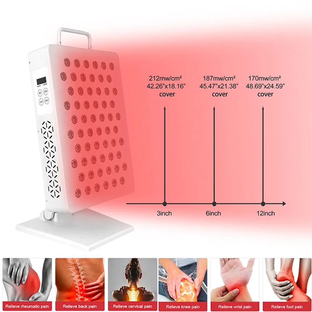 Wholesale Standing Type LED Red Light Therapy Panel 5 Wavelengths Infrared PDT Machine for Face Us Plug