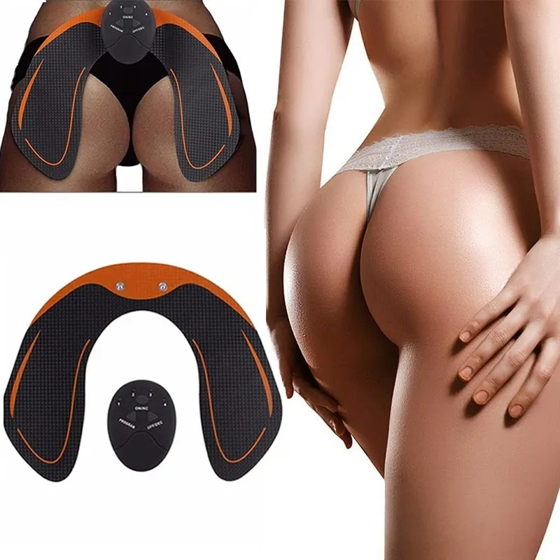 Beauty Women Fitness EMS Butt Lift Enhancement Machine Stimulator Lifting Abdominal Short Set Hip Muscle Trainer