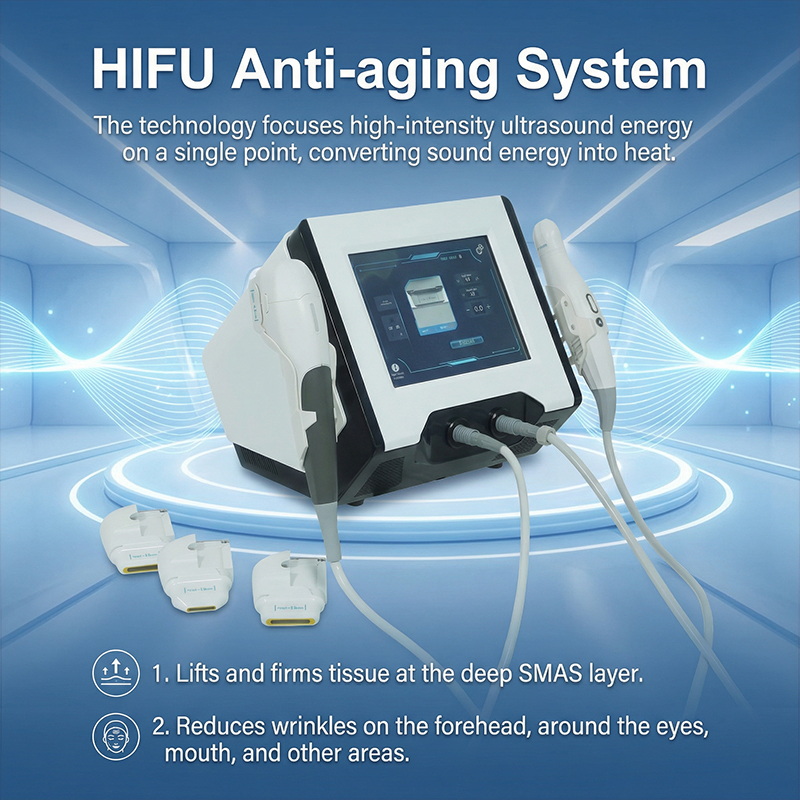 Hifu Machine for Face Lifting Wrinkle Removal Anti-Aging System