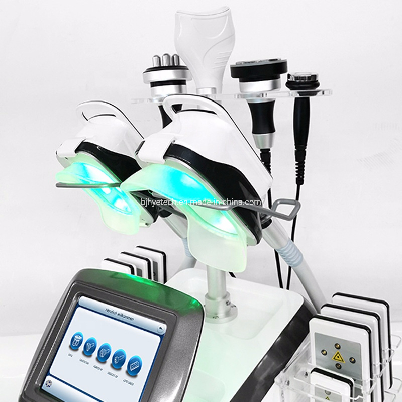 Cryo Body Shape Cryolipolysys 4 Handles 360 Cryolipolysis Fat Cell Body Slimming Machine Cavitation Slimming with CE