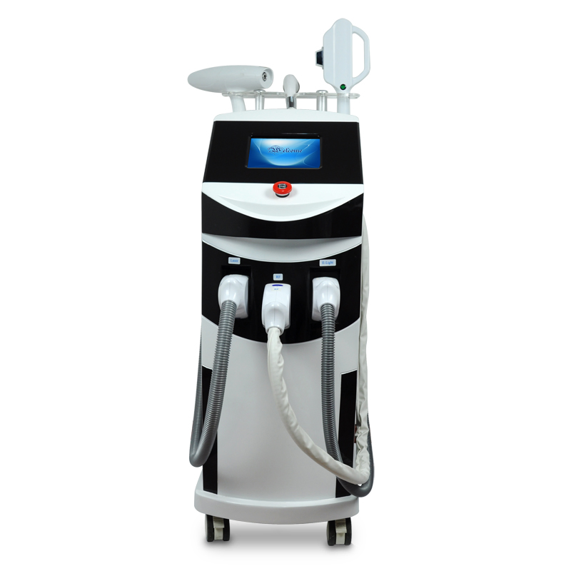 Hot Popular Opt Elight IPL ND YAG Laser RF 3 In1 Beauty Machine