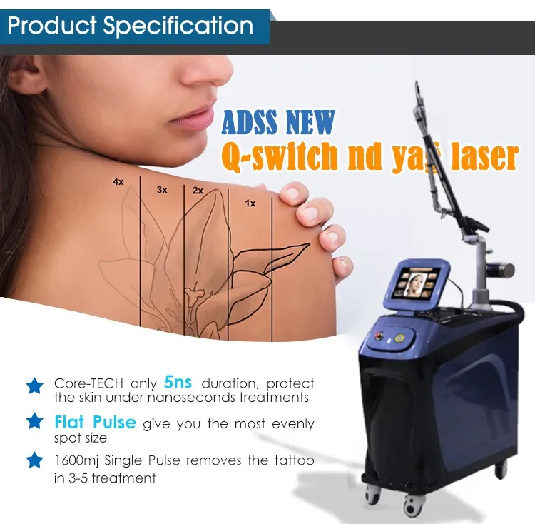 ND YAG Laser Tattoo Removal Machine