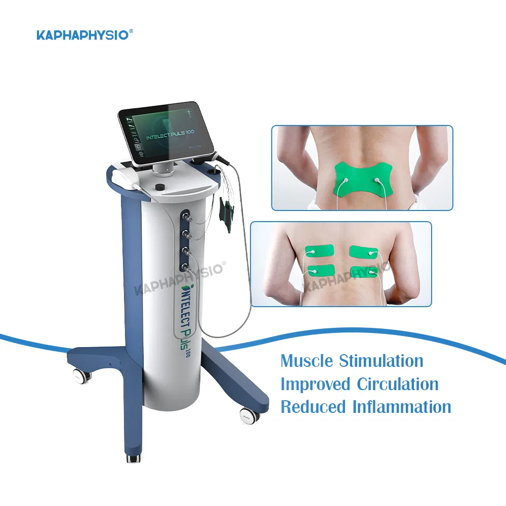 3 in 1 EMS Interferential Current Therapy Ultrasound Radial Shockwave Physiotherapy Machine