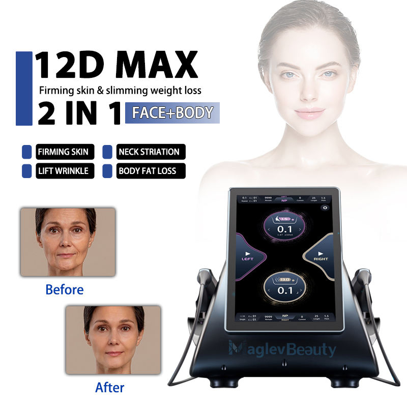 Top-Quality Skincare Hifu Ultrasound Handheld Device Hip Lifting Cellulite Removal Body Sculpting Muscle Shaping SPA Machine