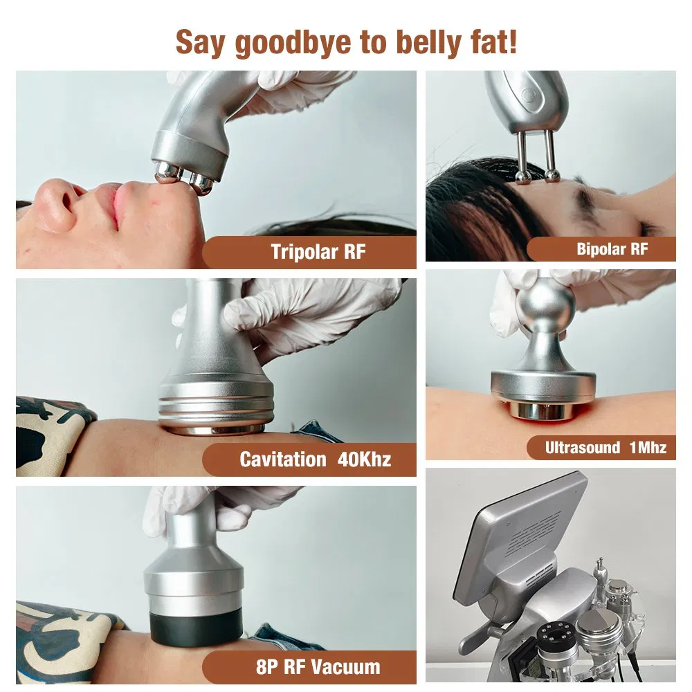 5 in 1 Body Shaping Cavitations Machine 40kHz Slim Fat Cavitations Machine S Shape Body Sculpting Machine
