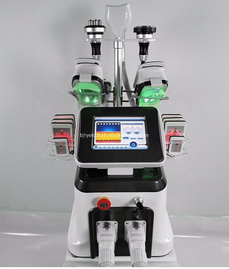 Cryo Body Shape Cryolipolysys 4 Handles 360 Cryolipolysis Fat Cell Body Slimming Machine Cavitation Slimming with CE