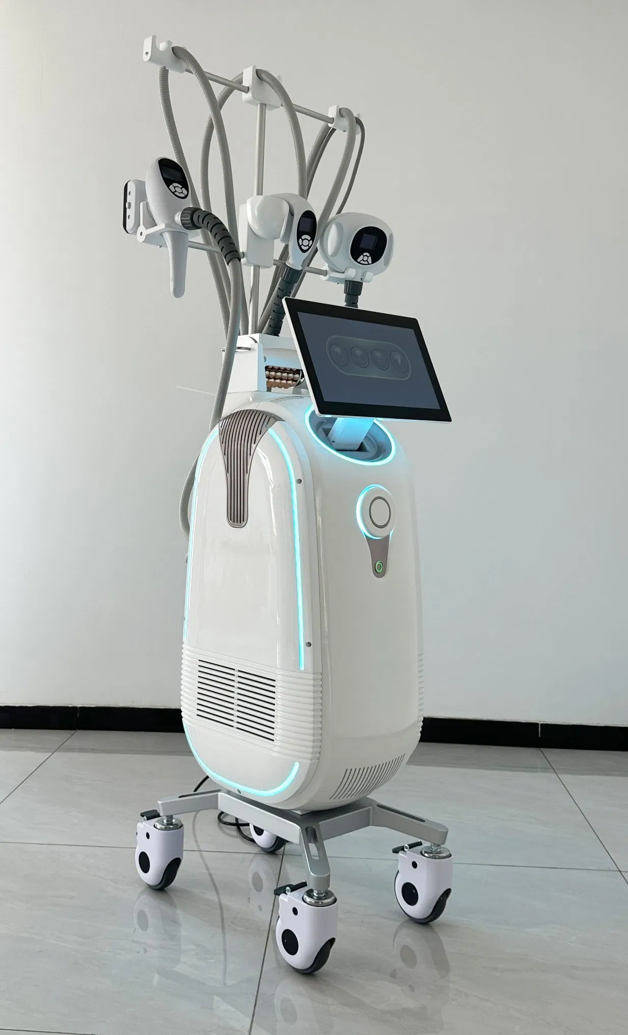 6 in 1 Body Contouring Ultrasonic Vacuum RF 40K Cavitation Slimming Machine System with RF