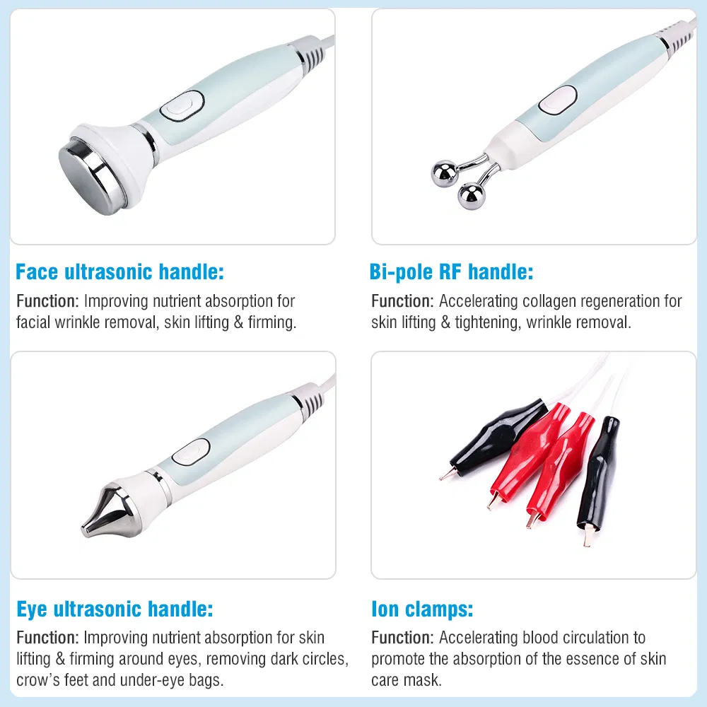 2022 Professional 8 in 1 Facial Oxygen Hydrodermabrasion Skin Deep Cleaning Vertical Microdermabrasion Machine