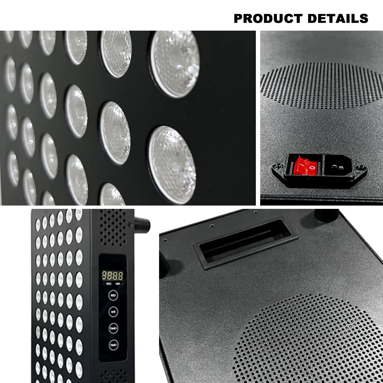 Azure 510K OEM/ODM Salon Sauna Use Beauty Tools Full Body Face Beauty Skin Care Infrared Device PDT Machine LED Red Light Therapy Panel Al1500 011606
