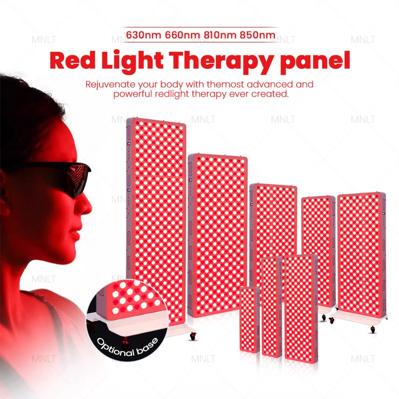 660nm 850nm PDT LED Facial Therapy Machine Infra Red Face Near Infrared Beauty Sauna Light