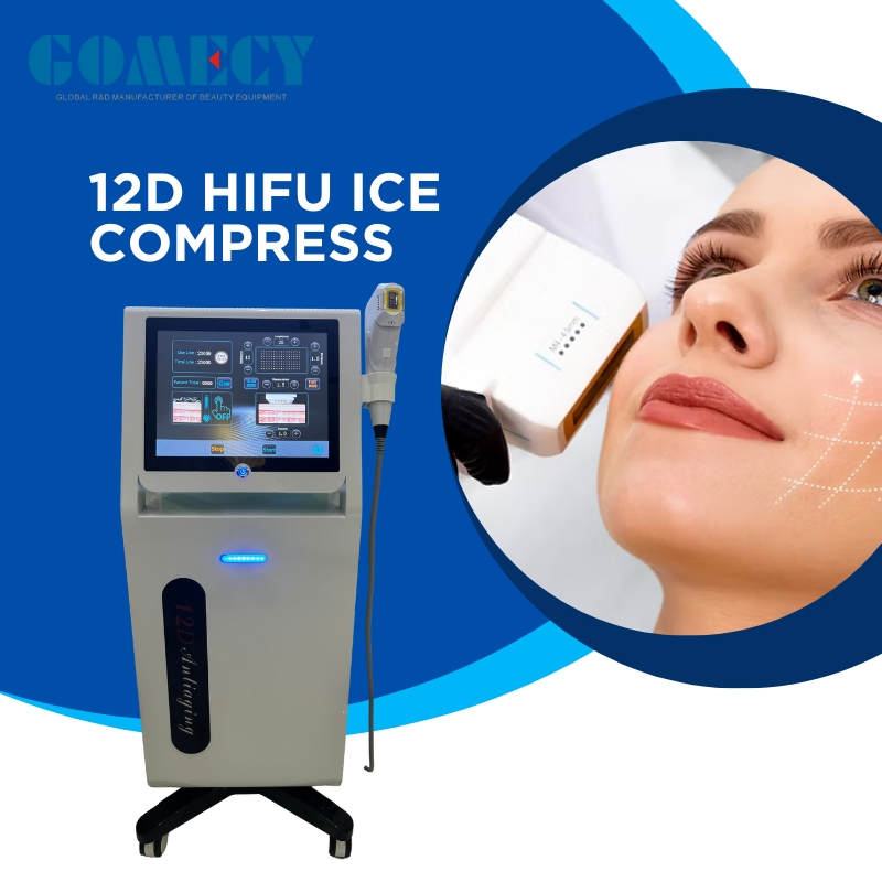 Professional 12D Hifu Face and Body Skin Lifting Machine with Ice Compress Cooling