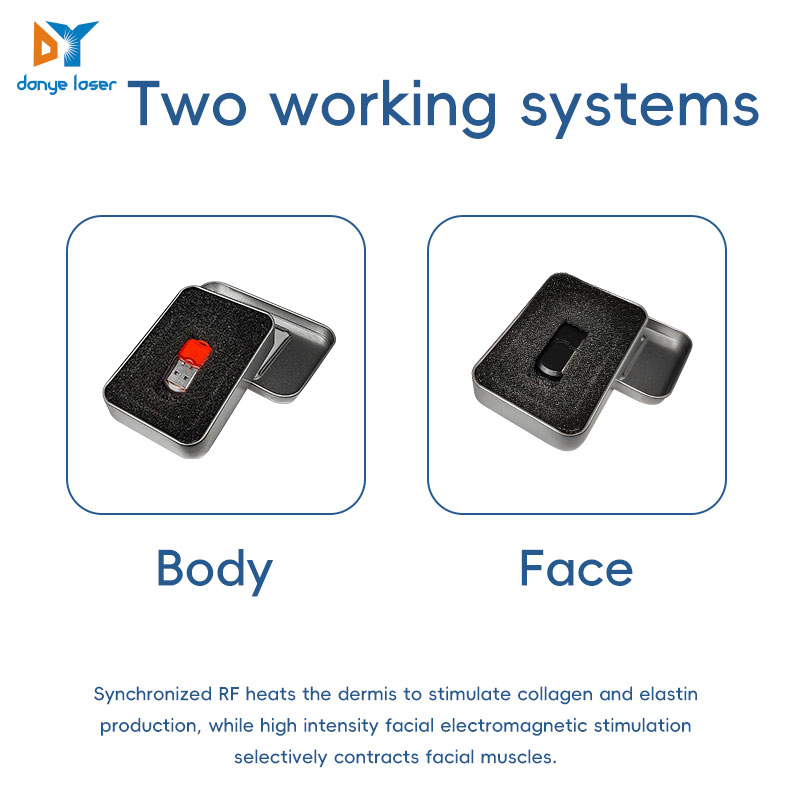 EMS RF Face Stimulation Patch EMS RF Face Skin Lifting Device for Skin Tightening and Rejuvenation