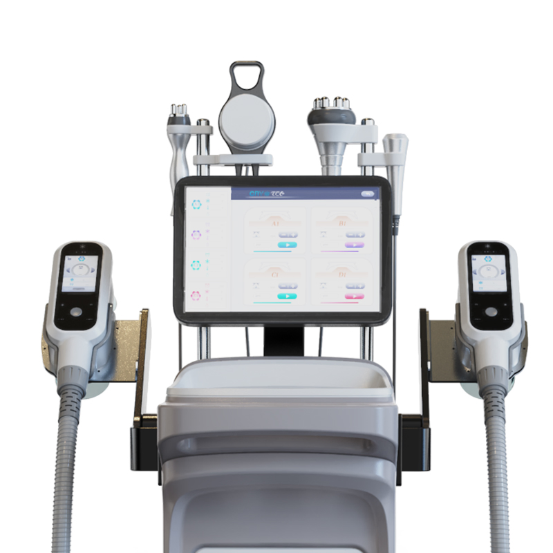 Hot Sale Professional Ultra Lipolysis Cavitation Body Shaper RF 2 Handles Cryo Vacuum Fat Freeze Slimming Machine