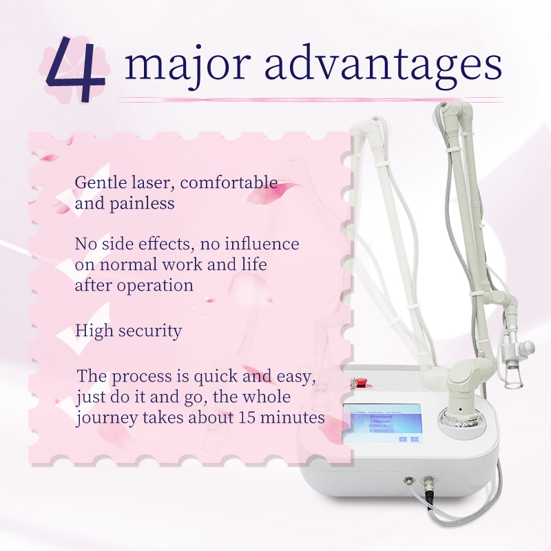 CO2 Fractional Laser Scar Removal Beauty Device Vaginal Tightening Skin Rejuvenation