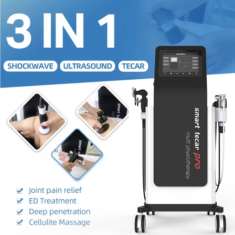 Tecarterapia Diatermia Joint Pain Relief ED Treatment Cellulite Massage Deep Penetration Physio Smart Tecar Cet Ret PRO Shockwave Ultrasound Therapy Machine