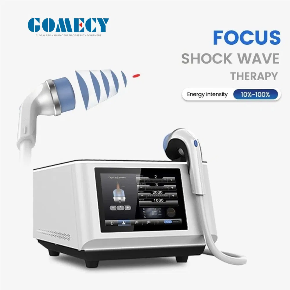 2025 Portable Focused Radial Eswt Erectile Dysfunction Focus Extracorporeal Shockwave Therapy Machine for Physical Therapy