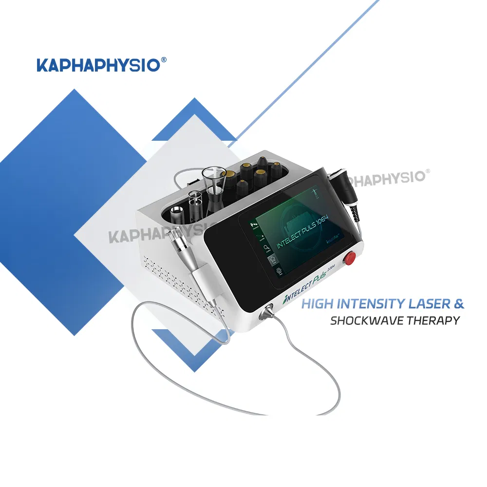 Hot Selling 10 Bar High Intensity Shock Wave Combo Class 4 Laser Therapy for Physiotherapy and Rehabilitation Machine