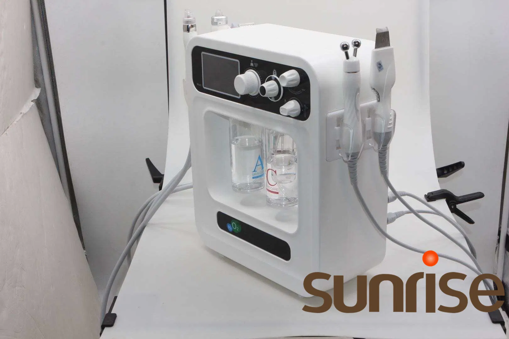 4 in 1 Hydrafaci and Dermabrasion Hydra Oxygen Jet Peel Facial Beauty Machine Microdermabrasion Equipment