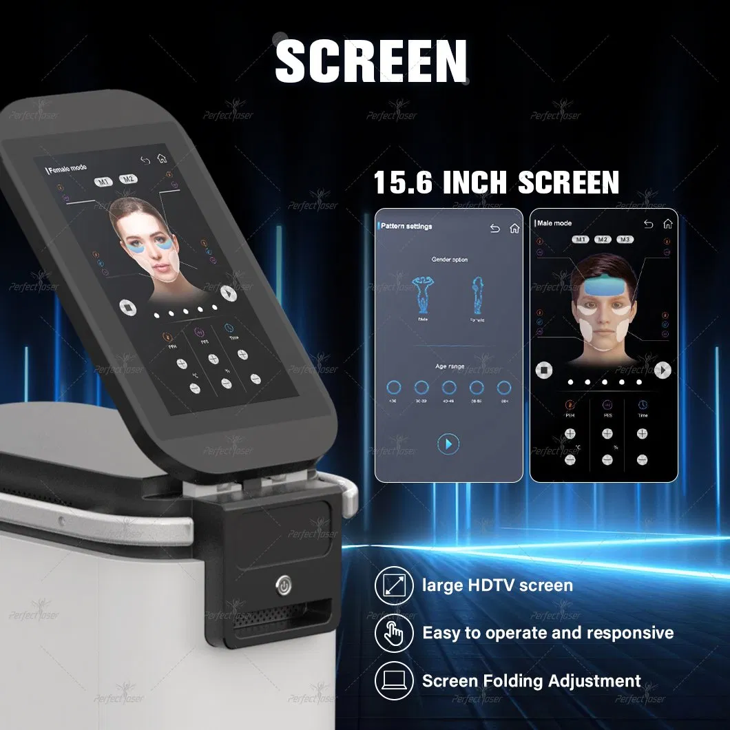 Time-Efficient PE-Facial Emfacings Skin Tightening Lifting Multipole RF EMS Device