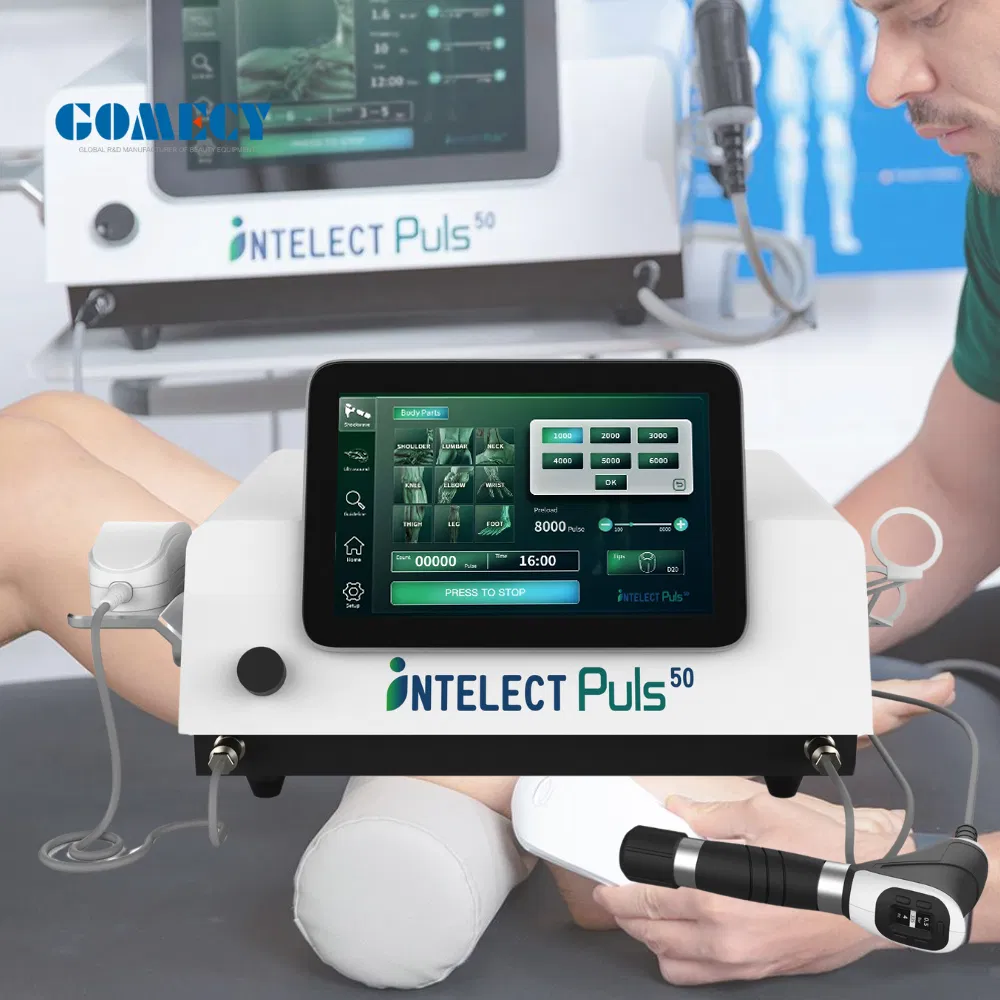 Deep Tissue Vibrator Physiotherapy Ultrasound Shockwave Physical Therapy Machine for ED