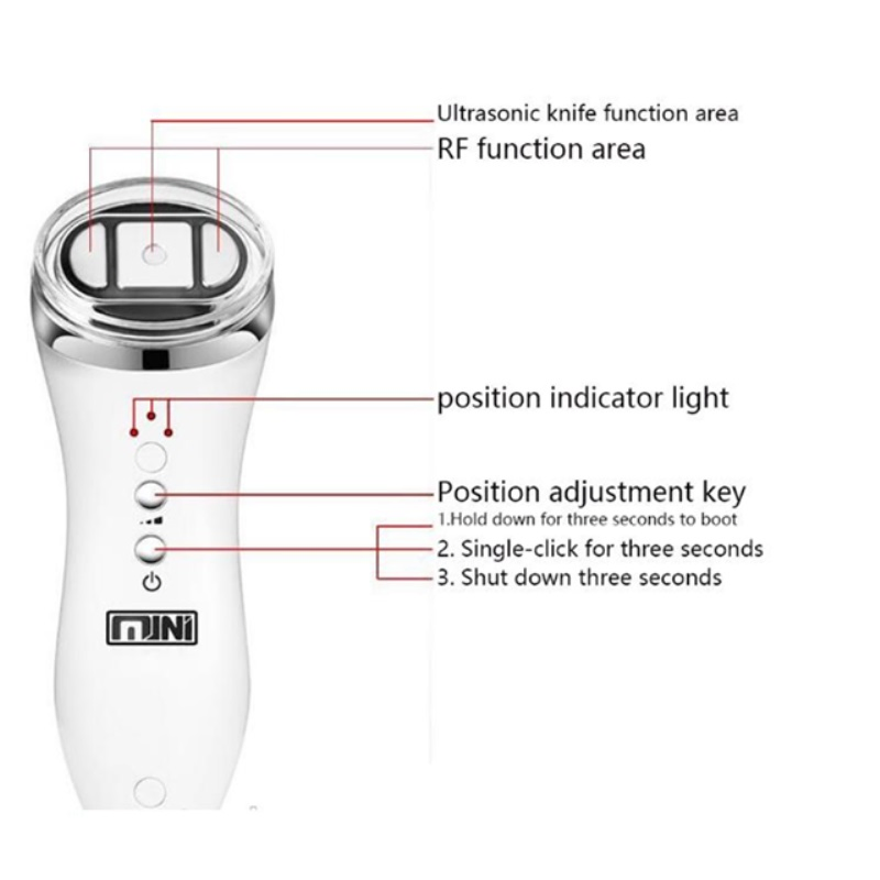 Newest Mini Hifu Face Lifting Skin Rejuvenation Beauty Machine