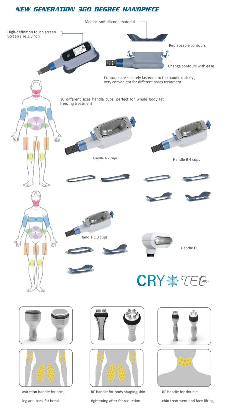 Cryo Vacuum Fat Freeze Features