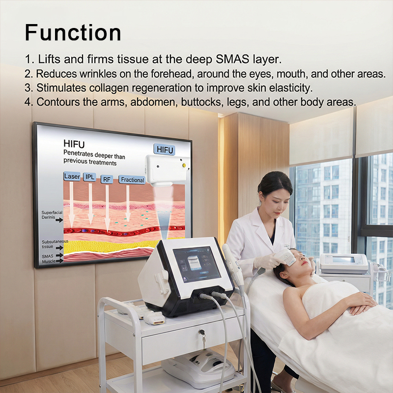 Hifu Machine for Face Lifting Wrinkle Removal Anti-Aging System