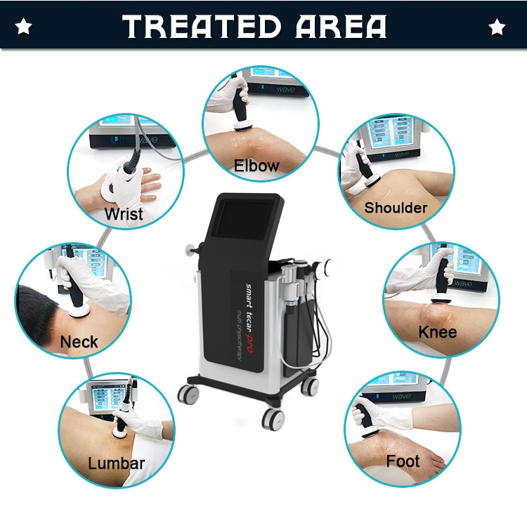 Tecarterapia Diatermia Joint Pain Relief ED Treatment Cellulite Massage Deep Penetration Physio Smart Tecar Cet Ret PRO Shockwave Ultrasound Therapy Machine