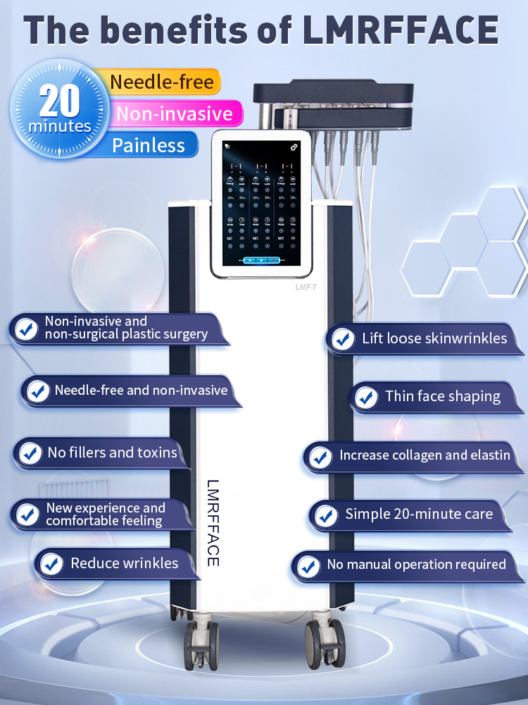Pe-face Electric EMS Vibration Face-Sculpting Microcurrent Machine for Skin Rejuvenation
