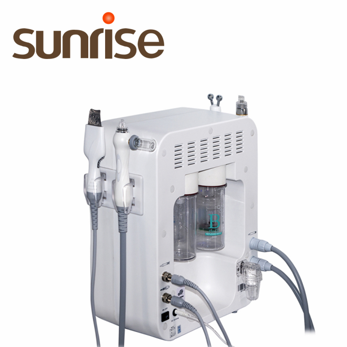 4 in 1 Hydrafaci and Dermabrasion Hydra Oxygen Jet Peel Facial Beauty Machine Microdermabrasion Equipment