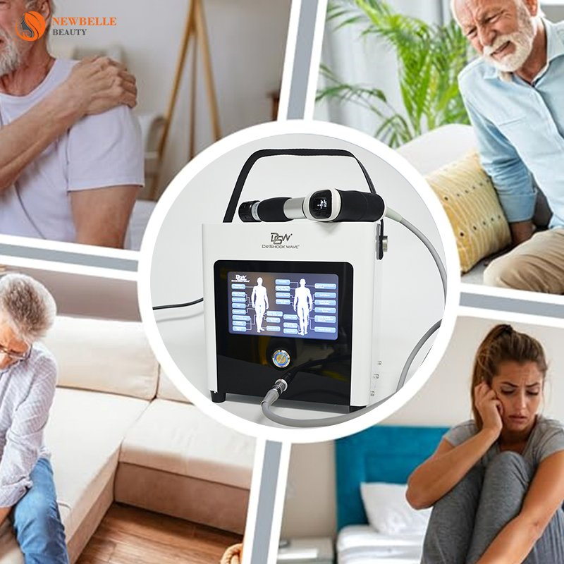 portable Pain Relief Radial Extracorporeal Physio Orthopedic Rehabilitation Shock Wave ED Treatment Physicaltherapy Ondas De Choque Shockwave Therapy Machine