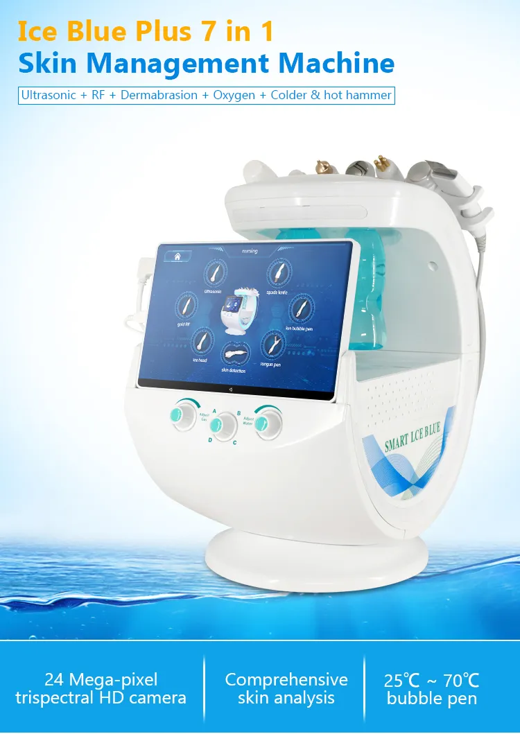 Ice Blue Plus 7 in 1 Skin Management Facial Machine