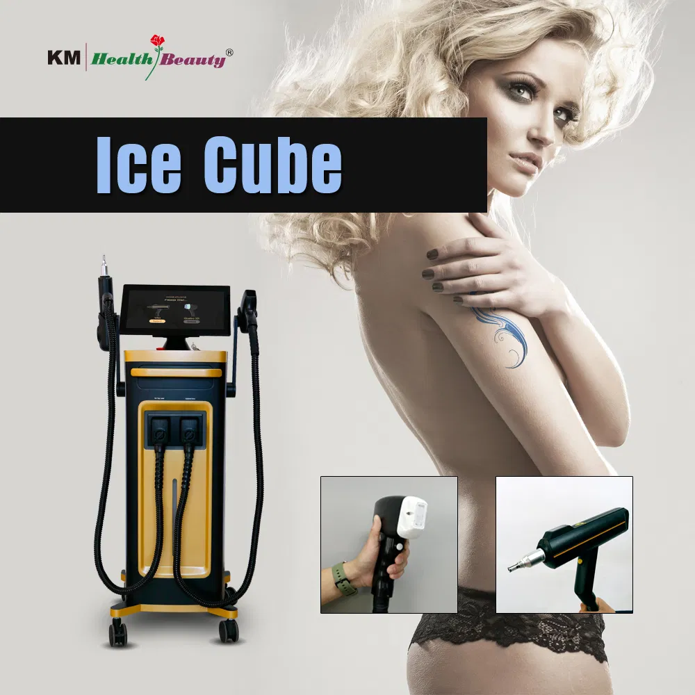 Multifunctional ND YAG Pico Laser Price 2025 New Stationary Ice 755nm 1064nm 808 Nm Diode Laser Hair Removal Machine