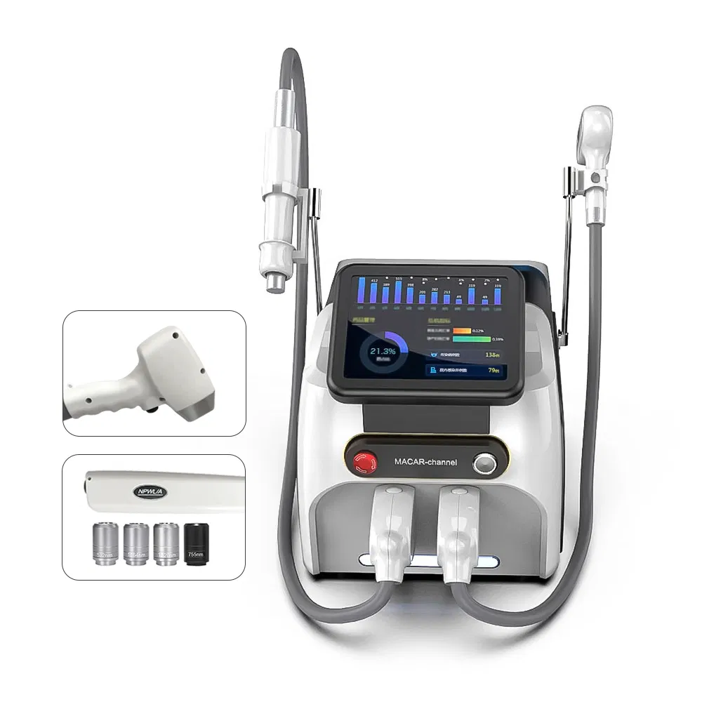Professional 755/808/1064nm Diode Laser &amp; Picosecond Laser 2-in-1 Hair &amp; Tattoo Removal Machine