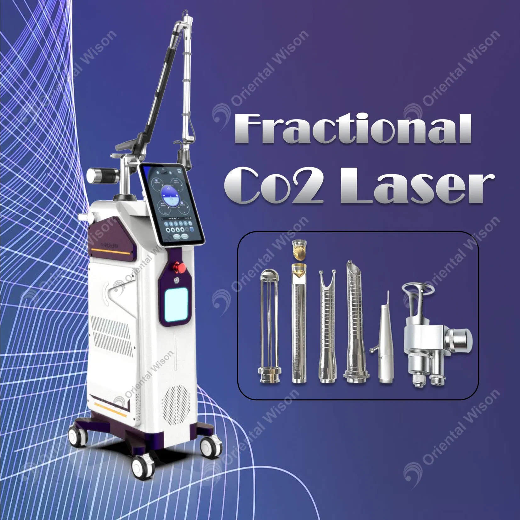 Facial Treatment Fractional CO2 Laser Skin Rejuvenation Wrinkle Removal Skin Tightening Beauty Laser Machine