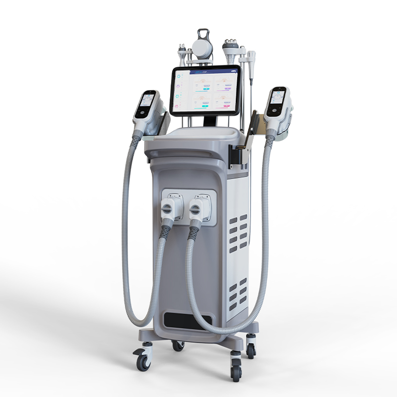 Hot Sale Professional Ultra Lipolysis Cavitation Body Shaper RF 2 Handles Cryo Vacuum Fat Freeze Slimming Machine