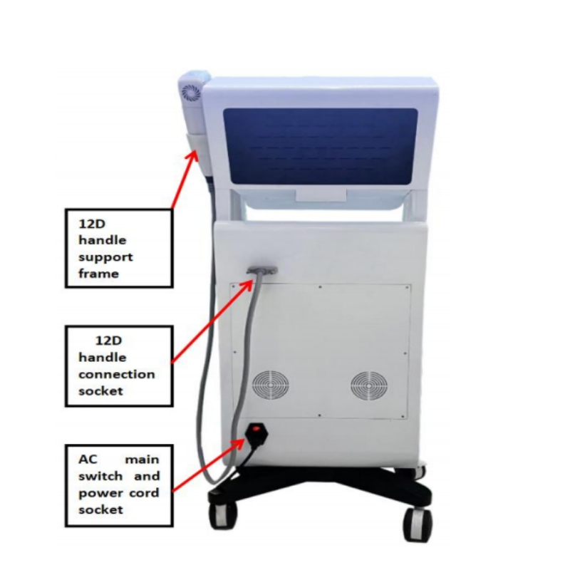 Professional 12D Hifu Face and Body Skin Lifting Machine with Ice Compress Cooling