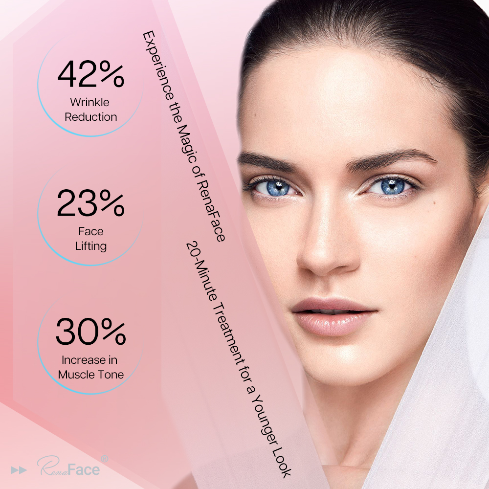 Renaface Radio Frequency Electromagnetic Face Muscle RF Lifting Facial Sculpting Machine Price