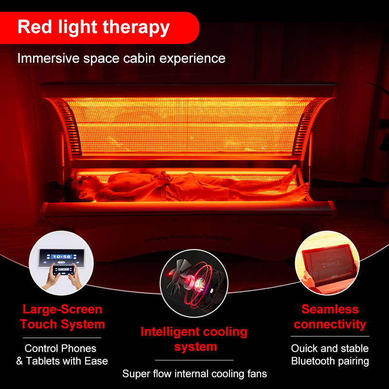 Red LED Light Therapy Infared PDT LED Photon Infared Light Therapy Machine M4 Full Body Skin Rejuvenation Red Light Therapy