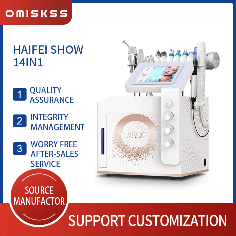 New Arrival 14 in 1 Multi Functional Hydrodermabrasion Facial Machine for Skin Care