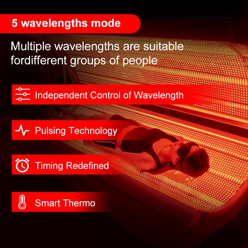 Red LED Light Therapy Infared PDT LED Photon Infared Light Therapy Machine M4 Full Body Skin Rejuvenation Red Light Therapy