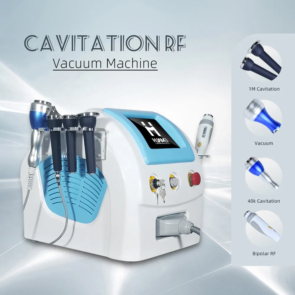 Huamei Weight Loss Slimming Body Sculpting Lipolaser Cavitation 5 in 1 RF Vacuum 40K Cavitation Machine