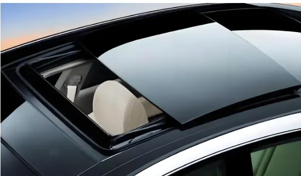 Sunroof glass cutting