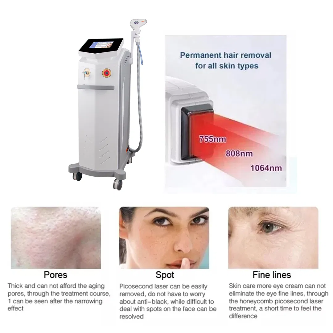 Professional Hair Removal Machine for Aesthetic Salon Use
