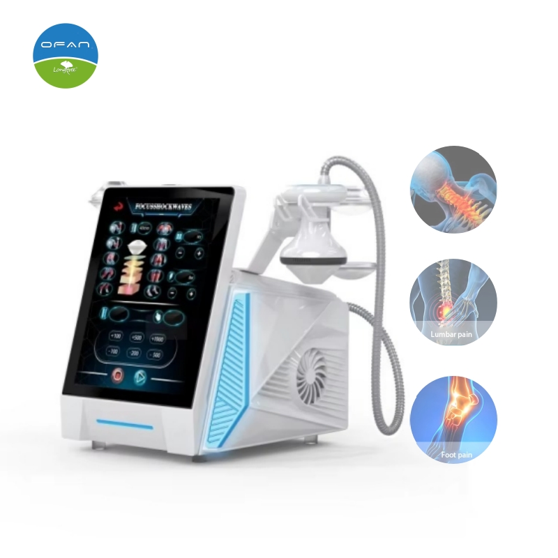 Ofan Wholesale Extracorporeal Shockwave Therapy Machine Portable Eswt Focused ED Shock Wave Physical Therapy Equipment for Human
