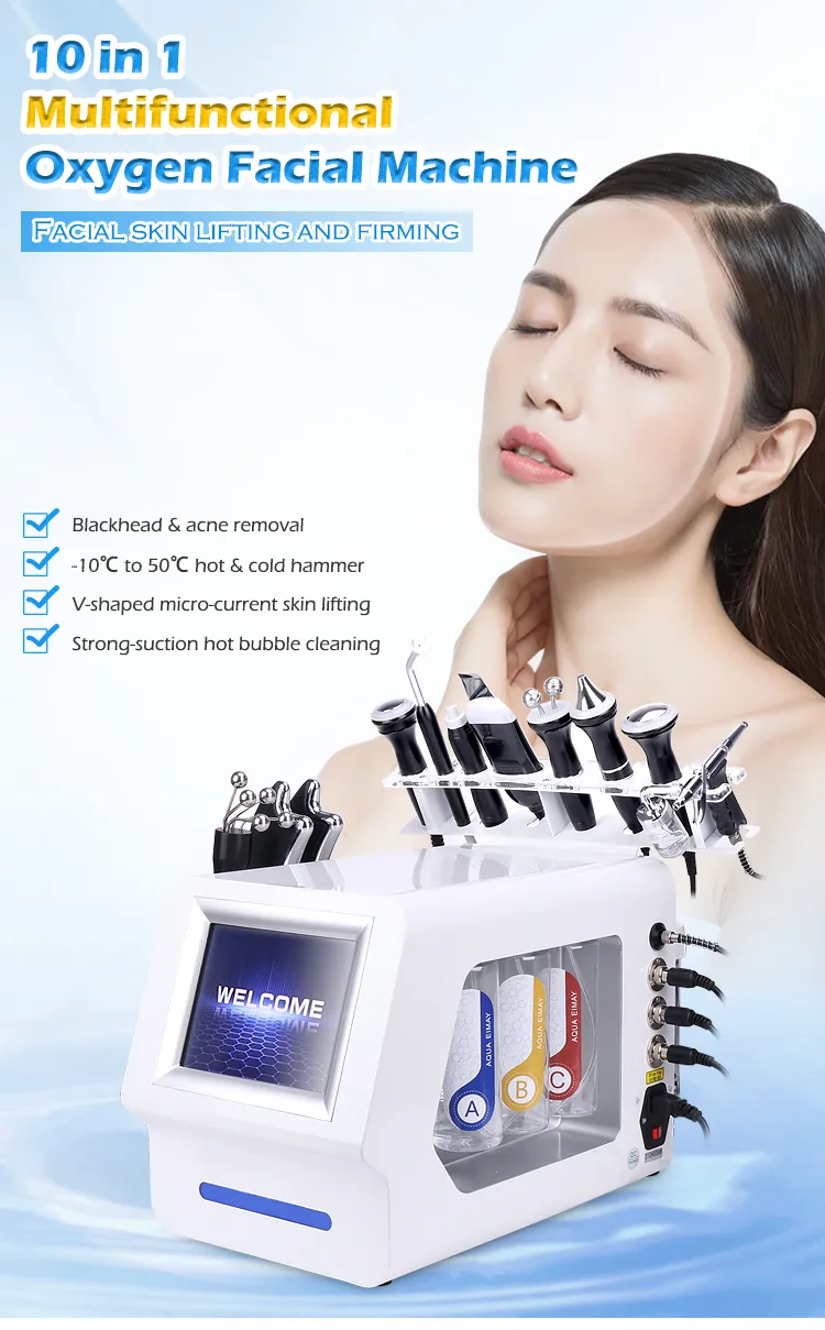 10 in 1 Oxygen Facial Machine