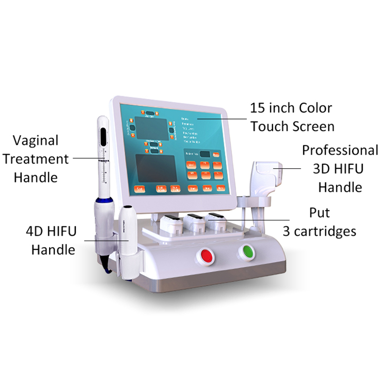 Factory Price 7D Hifu Machine Wrinkle Removal Face Lifting 3D 4D 5D Hifu High Intensity Focused Ultrasound Vaginal Rejuvenation