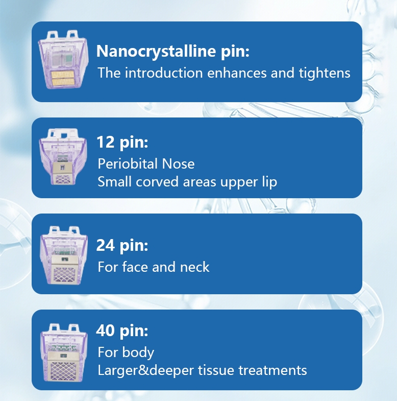 2025 Beauty Equipment Factory Price Facial Skin Care Lifting Rejuvenation Hifu Laser Hair Removal RF Microneedling Machine